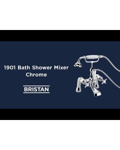 1901 Bath Shower Mixer Chrome