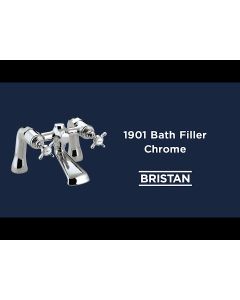 1901 Bath Filler Chrome