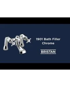 1901 Bath Filler Chrome