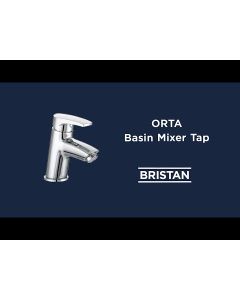 Orta Basin Mixer with Clicker Waste