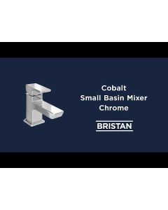 Bristan Cobalt Basin Mixer with Clicker Waste