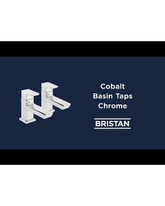 Bristan Cobalt Basin Taps (Pair)