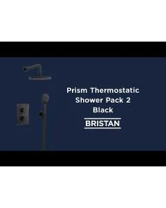 Prism Shower Package Matt Black
