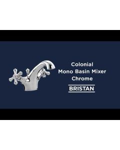 Colonial Basin Mixer with Pop-up Waste