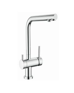 Hydra Mixer and Cold Filter With Swivel Spout Chrome