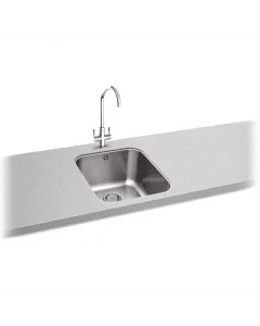 Carron Phoenix Ibis 100U 1 Bowl Undermount Sink Stainless Steel
