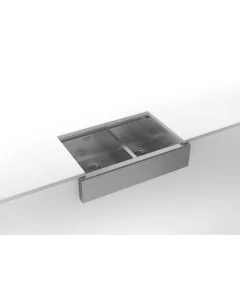 Infinity Smart Double Butler Sink Apron Front