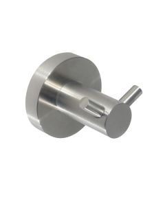Inox Stainless Steel Double Robe Hook