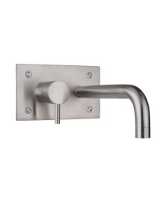 Inox Stainless Steel Wall Basin Mixer