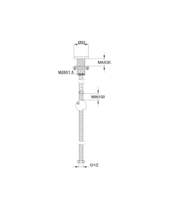 Inox Stainless Steel Pull-Out Shower