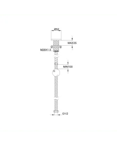 Inox Stainless Steel Pull-Out Shower