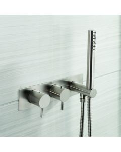 Inox Stainless Steel Wall Bath Shower Mixer