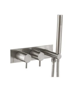 Inox Stainless Steel Wall Bath Shower Mixer
