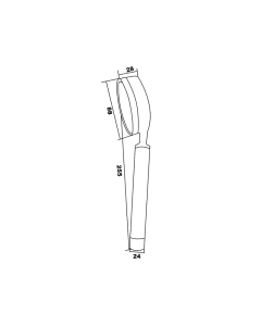 Inox Stainless Steel Shower Handset