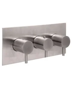 Inox Horizontal 2-Way Stainless Steel Thermostatic Shower