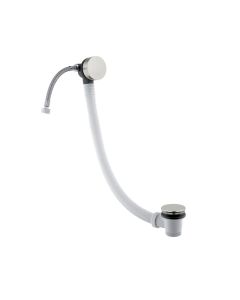 Inox Stainless Steel Overflow Bath Filler