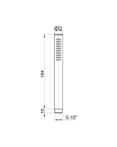 Inox Stainless Steel Pencil Shower Handset