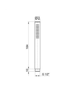 Inox Stainless Steel Pencil Shower Handset