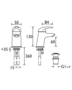 Java Mini Basin Mixer