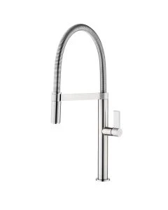 Jovian Single Lever Kitchen Tap Spring Spout Chrome