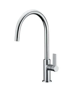 Jovian Single Lever Kitchen Tap C Spout Chrome
