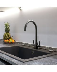 Blink Kitchen Sink Mixer Tap Matt Black