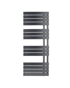 JTP Cleo 1400mm x 550mm Towel Rail Brushed Black