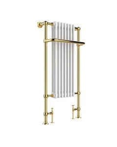 JTP Grosvenor 1130 x 553 Towel Rail Antique Brass