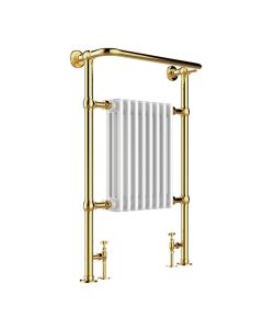 JTP Grosvenor 963 x 673 Towel Rail Antique Brass