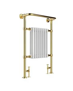 JTP Grosvenor 963 x 673 Towel Rail Antique Brass