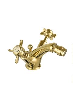 Grosvenor Pinch Bidet Mixer Gold