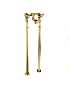 Grosvenor Pinch Freestanding Bath Filler Gold