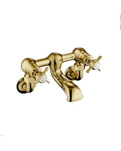 Grosvenor Pinch Wall Bath Filler Gold