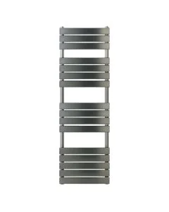 JTP Hix 1600 x 500 Straight Towel Rail Brushed Black