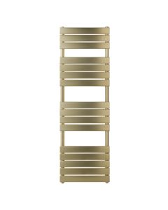 JTP Hix 1600 x 500 Straight Towel Rail Brushed Brass