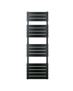 JTP Hix 1600 x 500 Straight Towel Rail Matt Black