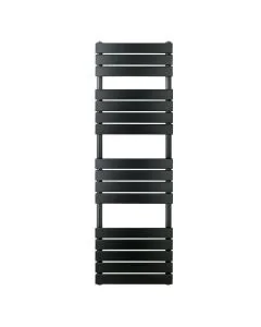 JTP Hix 1600 x 500 Straight Towel Rail Matt Black