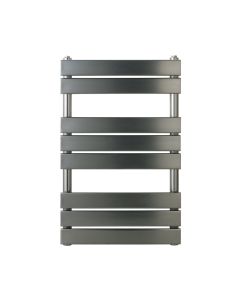 JTP Hix 800 x 500 Straight Towel Rail Brushed Black