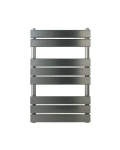 JTP Hix 800 x 500 Straight Towel Rail Brushed Black