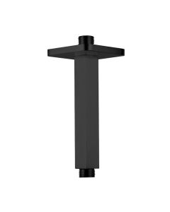 Hix Ceiling Mounted Shower Arm Black