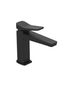 Hix Single Lever Basin Mixer Black