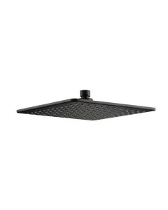 Hix Square 250mm Shower Head Black