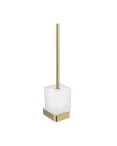 Hix Toilet Brush Holder Brass
