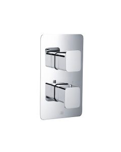 Hix Thermostatic 2 Way Shower Valve Chrome