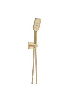 Hix Wall Outlet Handset Hose Kit Brass