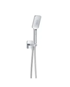 Hix Wall Outlet Handset Hose Kit Chrome