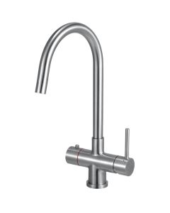 Instant Boiling Water Sink Mixer Tap Stainless Steel