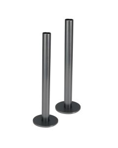 JTP Radiator Pipe and Flanges Brushed Black