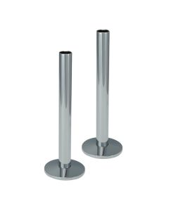 JTP Radiator Pipe and Flanges Chrome 