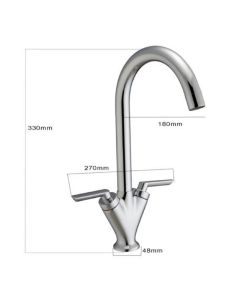 Reach Kitchen Sink Mixer Tap Chrome